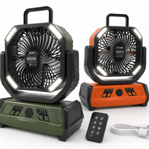 루트나인고출력 휴대용 무선 캠핑 선풍기 탁상용