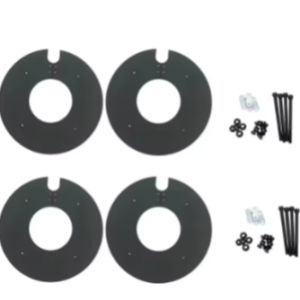 밀폐형 휠 허브 커버 오토바이 부품 보호 씰링 플레이트 2Pcs ABS For Super 73 S1 S2 RX Universal