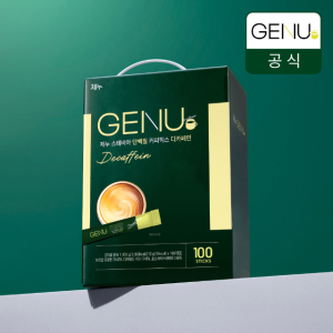 제누 스테비아 단백질 커피믹스 10g 디카페인 x 100개입 방준배 커피