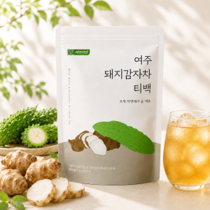 자연지인 국산 여주돼지감자 차 티백 100T