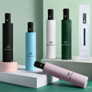 유글로브 3단 자동우산 양우산 양산 골프 UV 자외선차단 미니