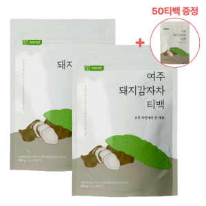 [2+1]국산 여주돼지감자 차 티백 100T