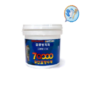 칠만표방수제 결로방지제 CMW-10 4kg 친환경 페인트 베란다 곰팡이방지 (백색)
