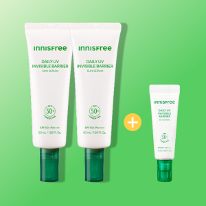 [3세대] 데일리 UV 수분장벽 화잘먹 선크림 / 백탁없는 수분 선세럼 50ml, 2개