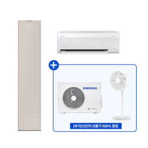 [재고확보][삼성] 19평+6평 비스포크 AI 무풍콤보 갤러리 홈멀티 에어컨 AF80F19D24SRS 실외기 기본설치비 포함 2in1