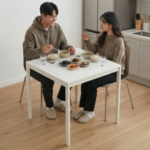 이케아 테이블 1인용 식탁 미드센츄리 테이블 원룸 식탁 작은 폭좁은