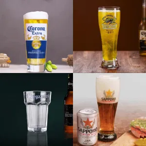 해외해외 맥주 전용잔 기네스 하이네켄 아사히 기린