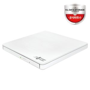 외장 CD롬 DVD롬 USB ODD 맥북 노트북 호환 화이트 히타치엘지 GP62NW60