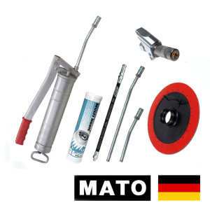 마토 구리스건 독일 카트리지 겸용 그리스 주입기 펌프 흡입판 사용가능 MATO E-503A