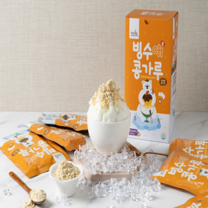 삼진식품 빙수애 콩가루 국산콩 개별포장 인절미 팥빙수 토핑 70g, 1개