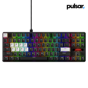 펄사 PCMK 2 HE TKL 자석축 게이밍 마그네틱 핫스왑 키보드 블랙, 마그네틱축