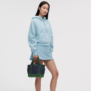 룰루레몬 데일리 멀티 포켓 스몰 집 탑 토트백 5L