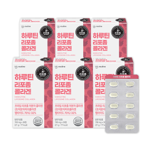 하루틴 리포좀 콜라겐 30정 30캡슐, 6개