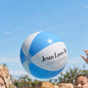 JESUS 비치볼 수영장 워터파크 놀이공 KC