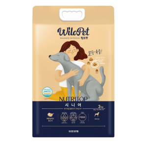 유한양행 윌로펫 노견 소프트 사료 시니어3kg