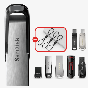 샌디스크 USB 메모리 128GB 128기가 SDCZ73 무료 각인 대용량 유에스비 + 전용 고리줄