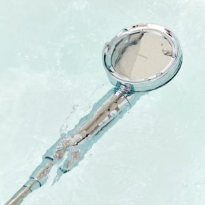 퓨어썸 메탈릭 욕실 필터 샤워기 헤드 본품