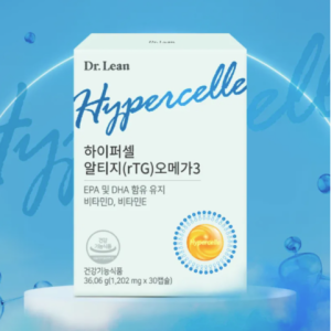 닥터린 하이퍼셀 알티지 오메가3 6박스(30캡슐x6박스 총 6개월분) TV상품