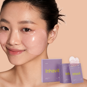 인해빗 하이드로겔 진정 마스크팩 수분 쿨링 피부장벽 볼패치 10분 리셋 배리어 디펜스, 1회분(2패치), 5개