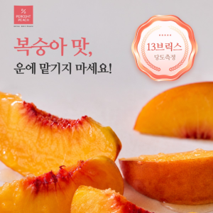 프리미엄 고당도 백화점 복숭아 3kg 4kg