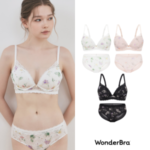 원더브라 레이스 노와이어 볼륨 여성속옷 3세트