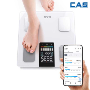 카스 CAS 스마트 가정용 블루투스 BMI 앱연동 체지방 인바디 체중계 , BFA-S22