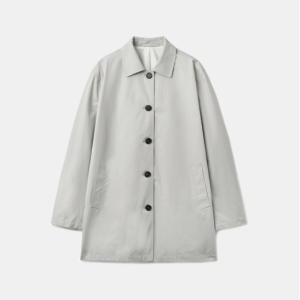 Half Trench Coat (Light Gray)
