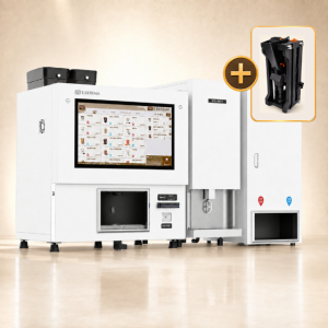 유로이끄레마 2.5세대 화이트 무인커피머신