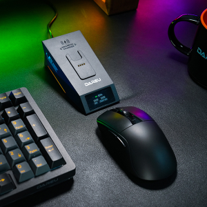 다얼유 A950GD CONSUMER 초경량 충전독 유 무선 게이밍 마우스 블랙(클릭)