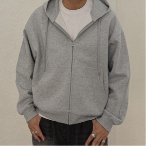(M-6XL)쿱사 절개 후드집업[C-UBX,빅사이즈,봄가을옷,트레이닝,운동복,아우터]