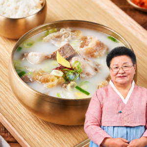 정성곳간 실온 국내산 국산 도가니탕 강순의 간편식 800g 8개