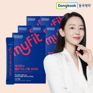 [4+2] 동국제약 마이핏V 콜린 이노시톨4000 비타민B 미오이노시톨 엽산 레몬맛 30포, 6개