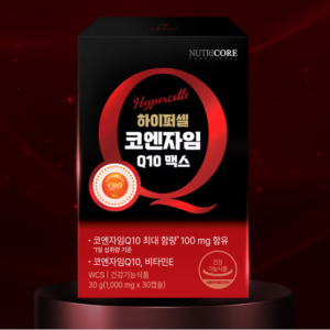 뉴트리코어 하이퍼셀 코엔자임Q10 맥스 코큐텐 1박스(1개월분)