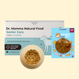 닥터맘마 촉촉 사료 강아지 화식 습식 시니어 노견, 700g, 1개