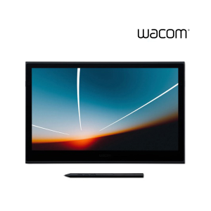 와콤 무빙크 액정타블렛 DTH135 터치 프로펜3 필름부착