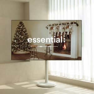 티비스탠드 이동형 43~77인치 이동식거치대