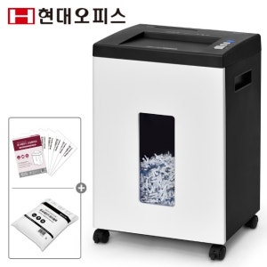 현대오피스 저소음 문서세단기 PK-7100CD 15매 21L 파쇄기 세절기