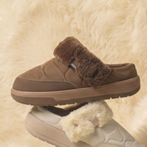 밸롭 방한 슬립온 엠버 플리스 뮬 여성용