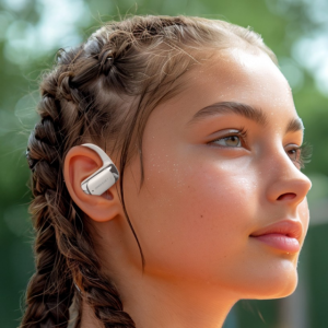 에이투 오픈이어7 오픈형 블루투스 이어폰 초경량 노이즈캔슬링 스포츠 귀걸이형 골전도 대체 무선이어폰 OPEN EAR 7