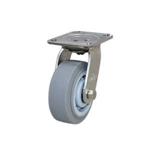 5인치 올스텐바퀴 회색고무 중량스텐캐스터