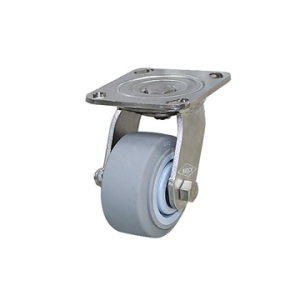 올스텐바퀴 102MM 회색고무 중량 스텐바퀴