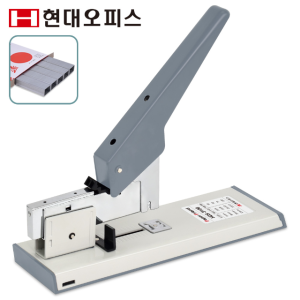현대오피스 대형 스테이플러 HDS-7100/ 100매 제본 + 제본용 심 1000PCS