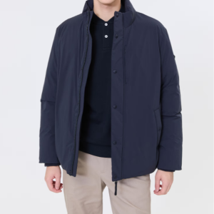 [헤지스 남성] [스테디셀러] 네이비 다운 패딩점퍼 WHJU4D403N2