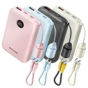 벤션 그립 고속충전 보조배터리 10000mAh