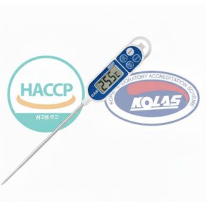 온도계 검교정 표준온도계 탐침 심부 교정 성적서 포함