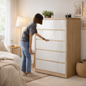 깊은 5단서랍장 800 광폭 대형 빅 와이드 서랍장 드레스룸 서랍 단스