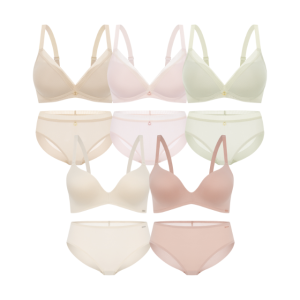 원더브라 공식물 노와이어 볼륨 여성속옷 5세트