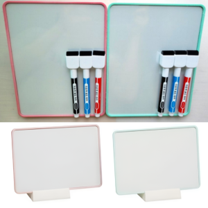 국산 자석 미니 화이트보드판 하루할일 책상 탁상용 보드 소형 메모 칠판