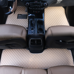 지엠지모터스 자동차 매트 카매트 가죽 퀼팅 바닥 장판 1+2열 확장형