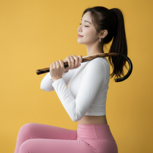 갈고리 안마기 지압봉 안마봉 마사지 스틱 봉 나무 등 어깨 지압기 날개죽지